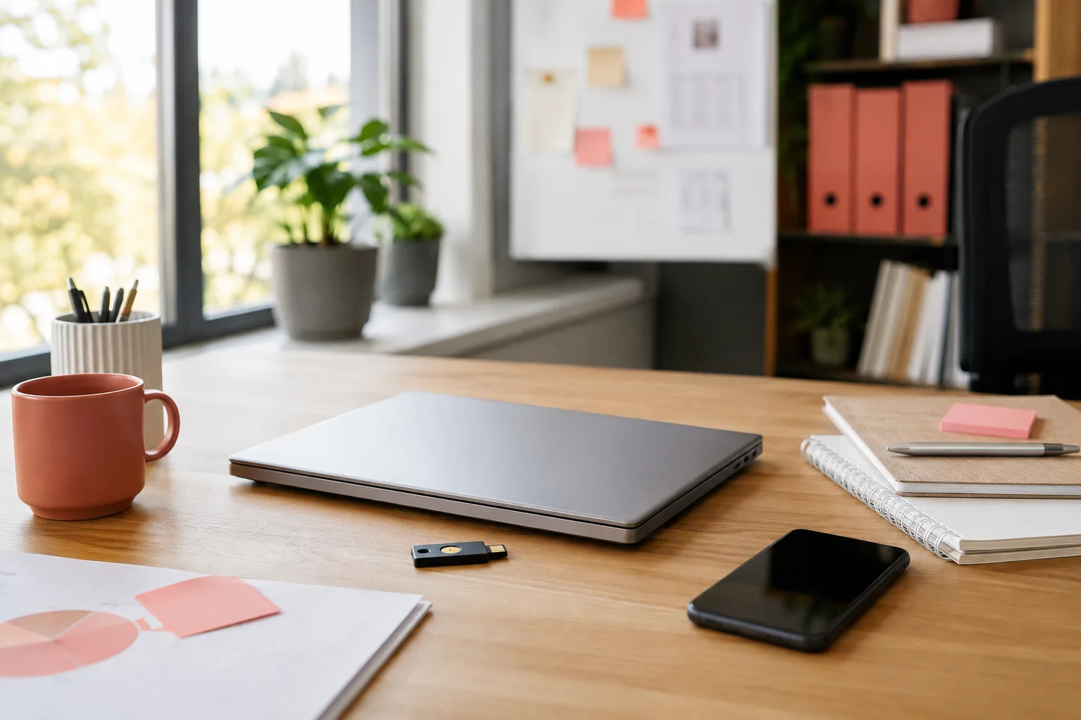 A secure and organized modern workplace
